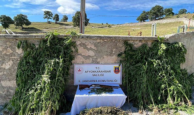 Köy evlerine uyuşturucu baskını