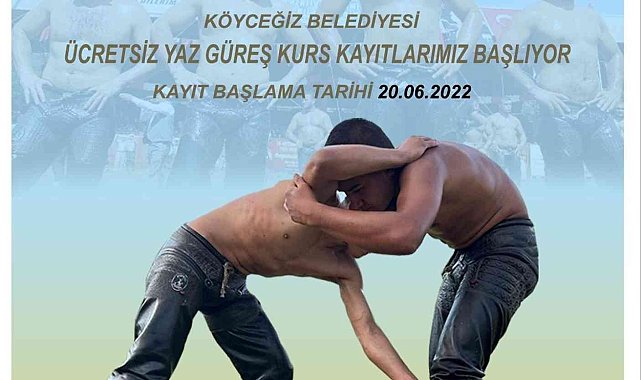 Köyceğiz Belediyesi&#039;nin güreş kursu başladı
