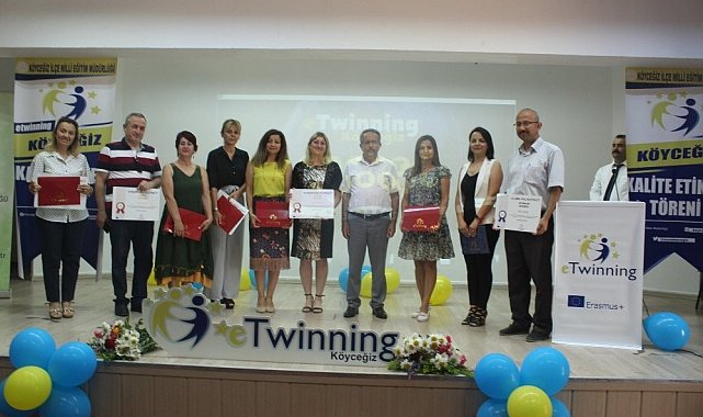 Köyceğiz'de "eTwinning" ilçe etiket töreni yapıldı