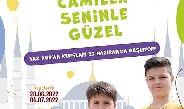 Köyceğiz&#039;de Yaz Kur&#039;an Kursları başlıyor