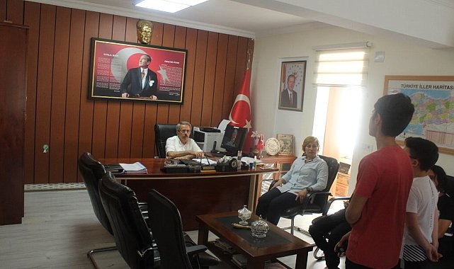 Köyceğizli öğrencilerden yapay zeka sunumu