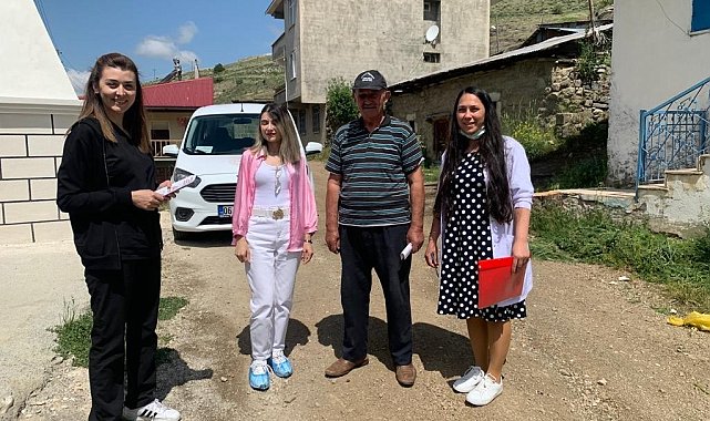 Köylülere Kırım Kongo Kanamalı Ateşine karşı eğitim verildi