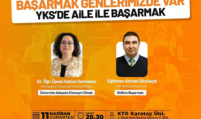 KTO Karatay Üniversitesinden YKS semineri