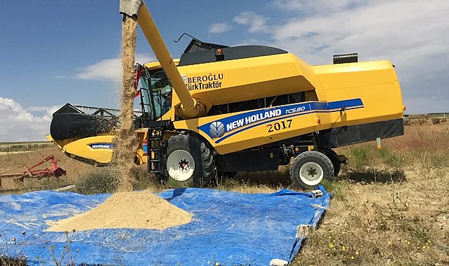 Kulu&#039;da 2022 yılının ilk arpa hasadı başladı