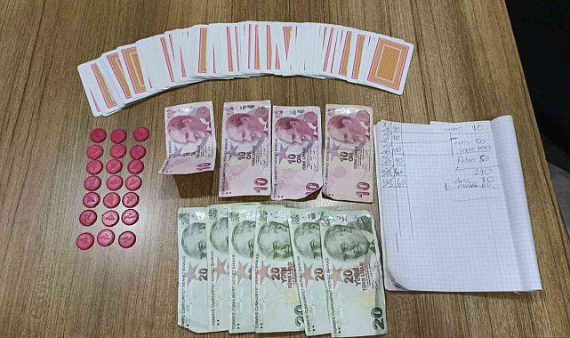 Kumar oynayan 7 kişiye 12 bin TL ceza