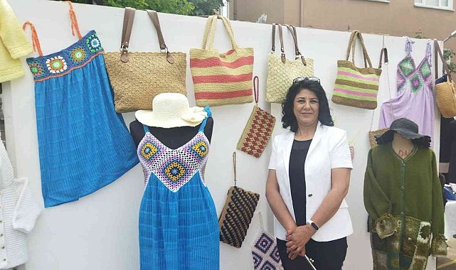 Kursiyerlerden yıl sonu sergisi