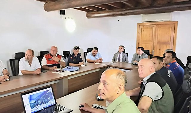 Kuşadası&#039;nda yangın önleme toplantısı