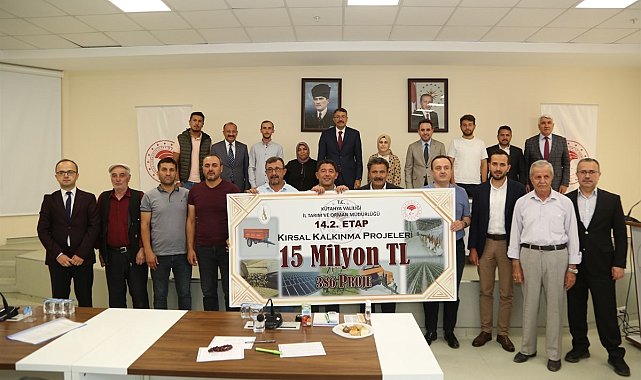 Kütahya&#039;da 386 projeye 15 milyon TL&#039;lik hibe desteği