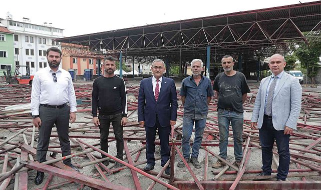 Kütahya'da 'Merkez Pazar Yeri' yenileniyor
