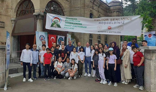 Kütahya&#039;da &quot;Çevreme duyarlıyım, değerlerime sahip çıkıyorum&quot; projesi