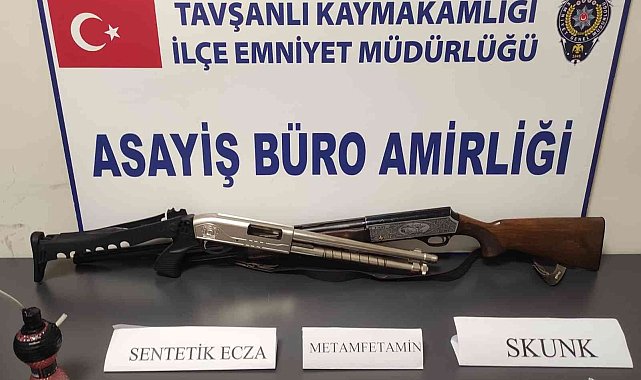 Kütahya'da uyuşturucu operasyonu