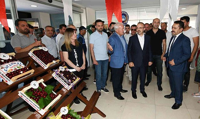 Lapseki'de 37'inci kez kirazlar yarıştı