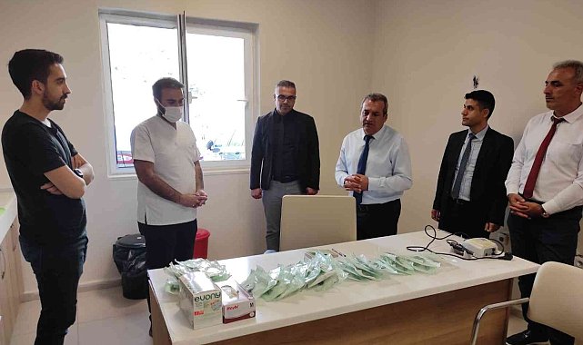 Maden ilçesinde diş protez laboratuvarı açıldı