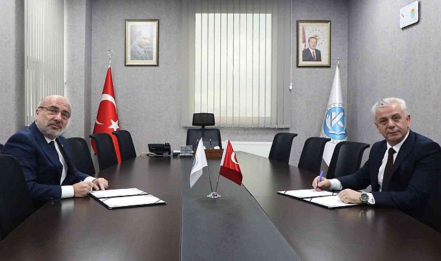 Makedonya Uluslararası Vizyon Üniversitesi&#039;nden KAYÜ Rektörüne ziyaret