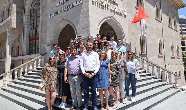 Makedonya ve Romanya&#039;dan gelen ziyaretçiler Kayaşehir&#039;de