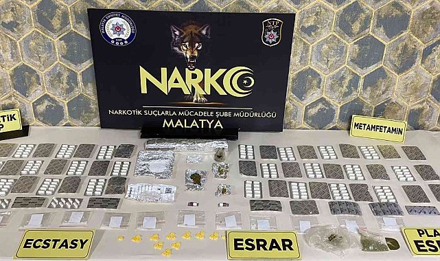 Malatya&#039;da uyuşturucu operasyonu: 13 tutuklama