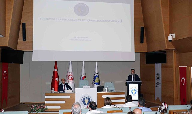 Manisa TSO üyeleri arabuluculuk bilgilendirme toplantısında buluştu