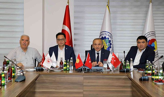 Manisa TSO'da Kırgızistan'a yatırım imkanları konuşuldu