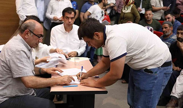 Melikgazi Belediyesi&#039;nin daire satış ihalesine yoğun ilgi