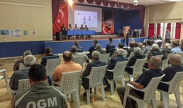 Mengen&#039;de muhtarlara orman yangını bilgilendirmesi