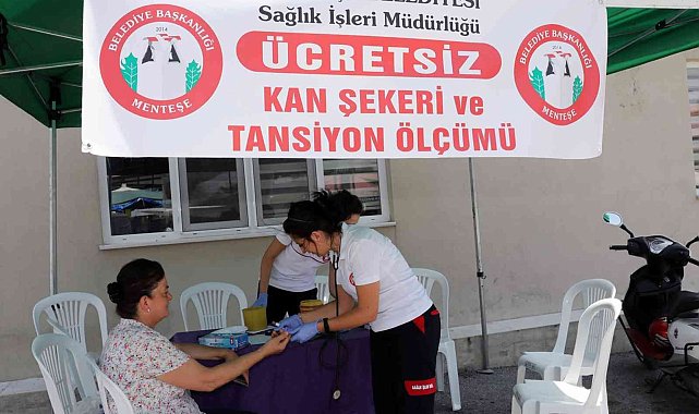 Menteşe Belediyesi&#039;nden Ücretsiz Sağlık Taraması