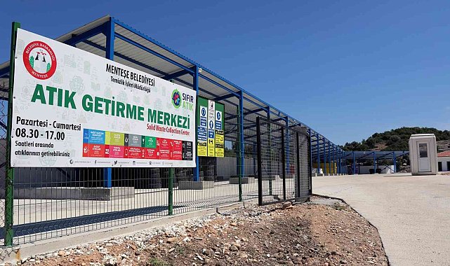 Menteşe'de atıklar tek merkezde toplanıyor