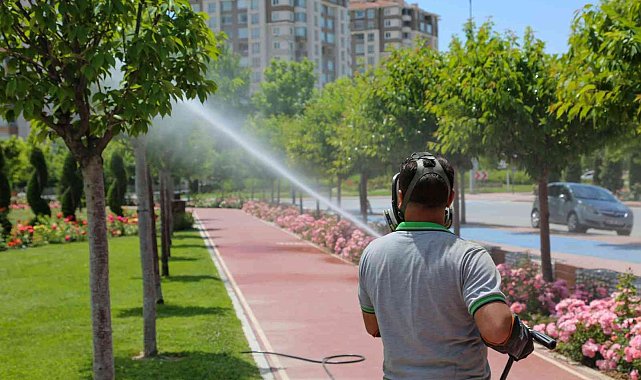 Meram'da ilaçlama çalışmaları hız kazandı