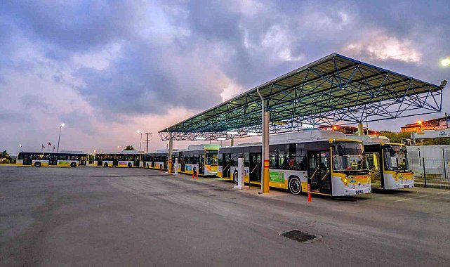 Mersin&#039;de CNG&#039;li otobüsler için dolum istasyonu kuruldu
