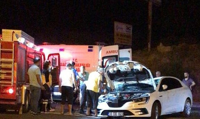 Mersin'de trafik kazası: 1 ölü