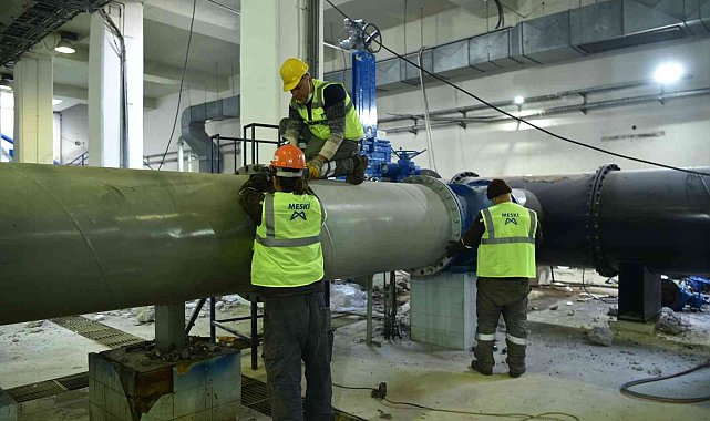 MESKİ Merkez Atıksı Terfi İstasyonu yenilendi