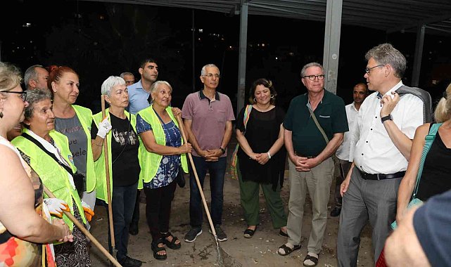 Mezitli&#039;de kompost üretimine Alman ilgisi