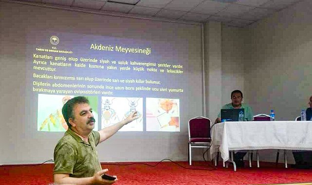 Mihalıççık&#039;ta kiraz üreticisine eğitim