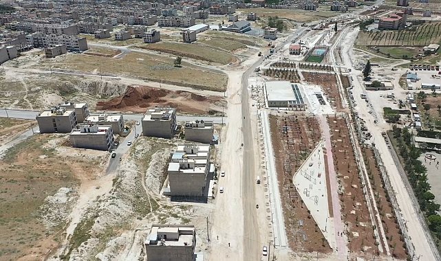 Millet Bahçesine modern yol