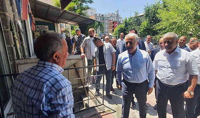 Milletvekili Arslan, Kars&#039;ta vatandaşlarla buluştu