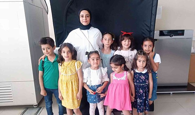 Minik çocuklar üniversitede deneyim kazandı