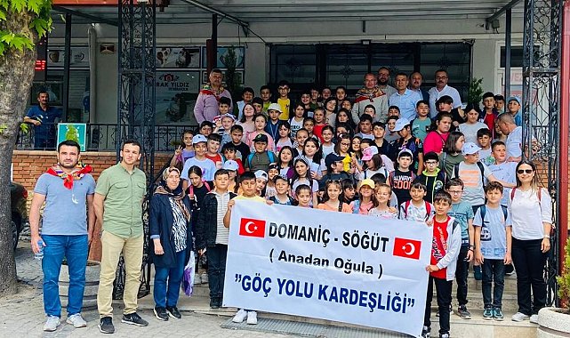 Minik öğrenciler Hayme Ana Türbesi'ni ziyaret etti