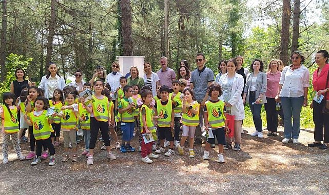 Minikler doğaya tohum bıraktı