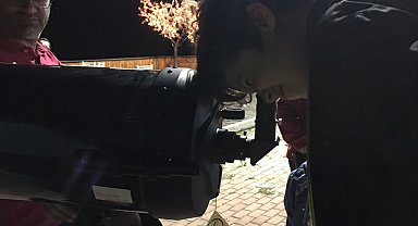 Miniklerin 'Süper Ay' heyecanı