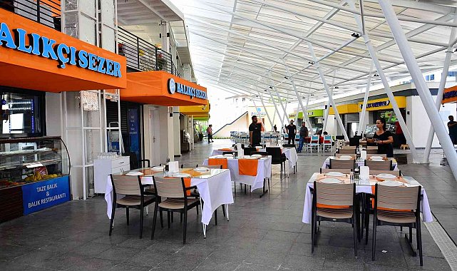 Modern balık hali Manavgat'ın hizmetinde