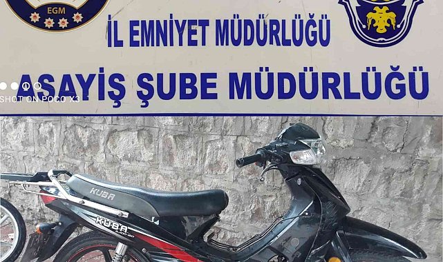 Motosiklet ve bisiklet hırsızları kamerada