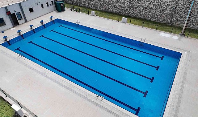 Mudanya Belediyesi yüzme havuzu 18 Haziran'da açılıyor