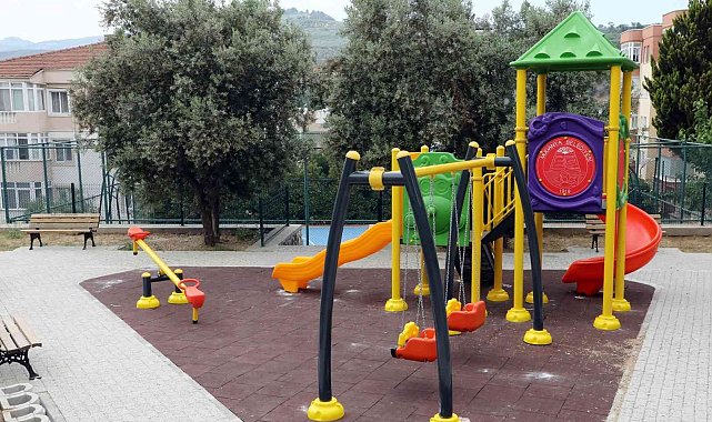 Mudanya&#039;daki parklar yenileniyor