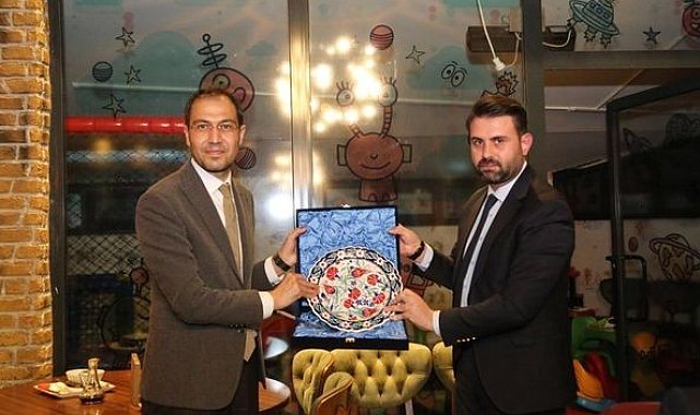 Müdür Mehmet Erşan'a veda programı