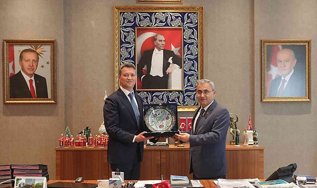 Müdür Sıralı'dan Başkan Işık'a ziyaret