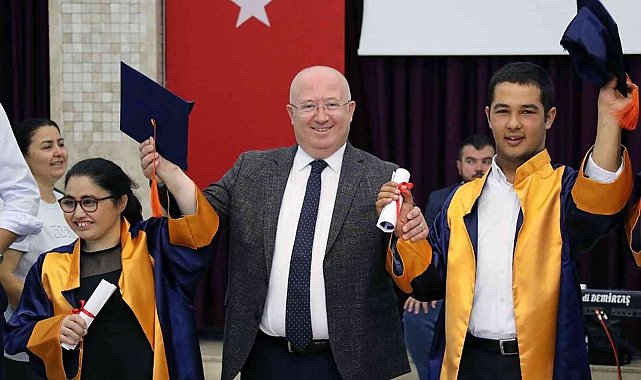 Muğla&#039;da özel eğitim öğrencileri mezun oldu
