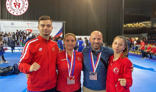 Muğlalı milli sporculardan Avrupa başarısı