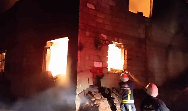 Muradiye'de alevli gece