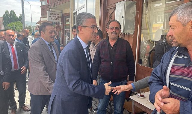 Narman'da MHP rüzgarı