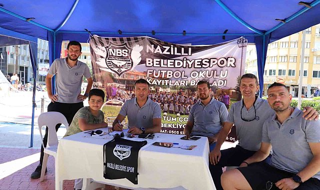 Nazilli Belediyespor Futbol Okulu kayıtları devam ediyor
