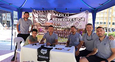 Nazilli Belediyespor Futbol Okulu kayıtları devam ediyor